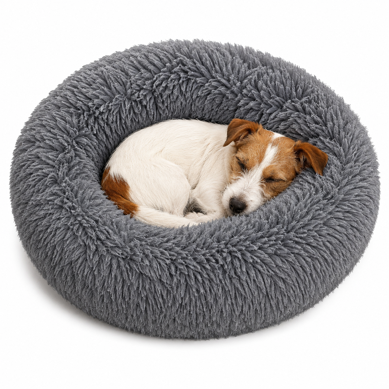 Super Soft Round Plush Dog Bed