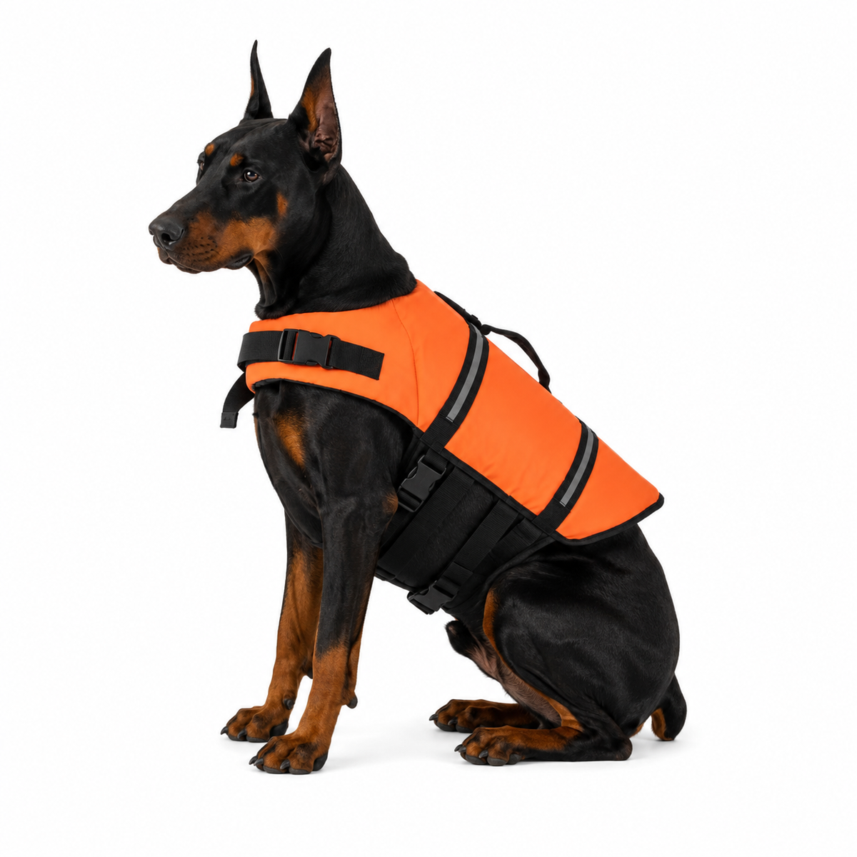Reflective Adjustable Dog Life Jacket