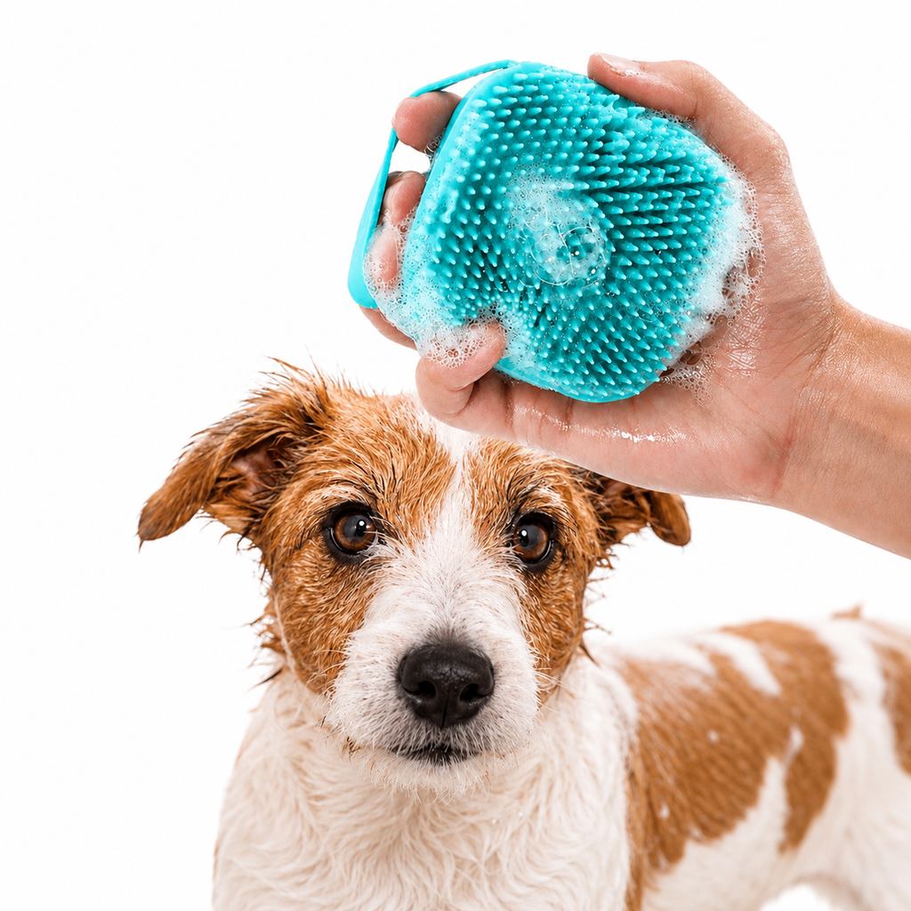 Silicone Pet Bath Brush
