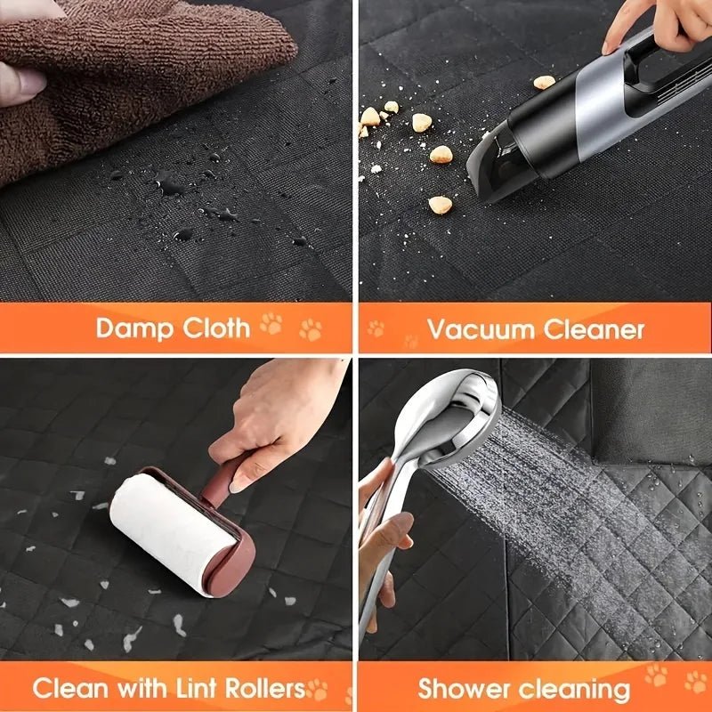 Waterproof & Scratch-Resistant Dog Car Seat Cover