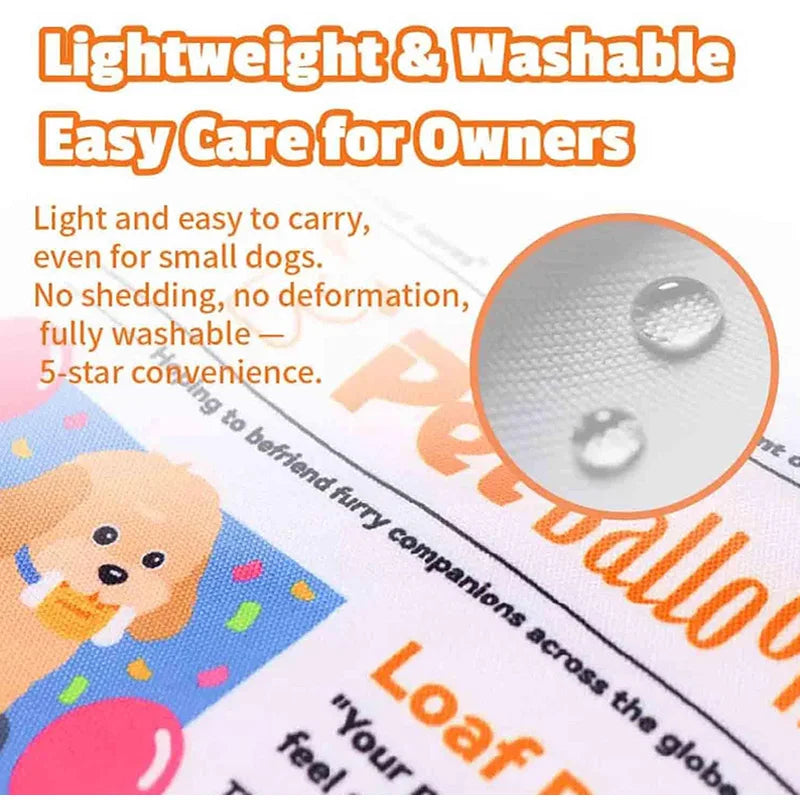 Newspaper Crinkle Squeaky Dog Toy