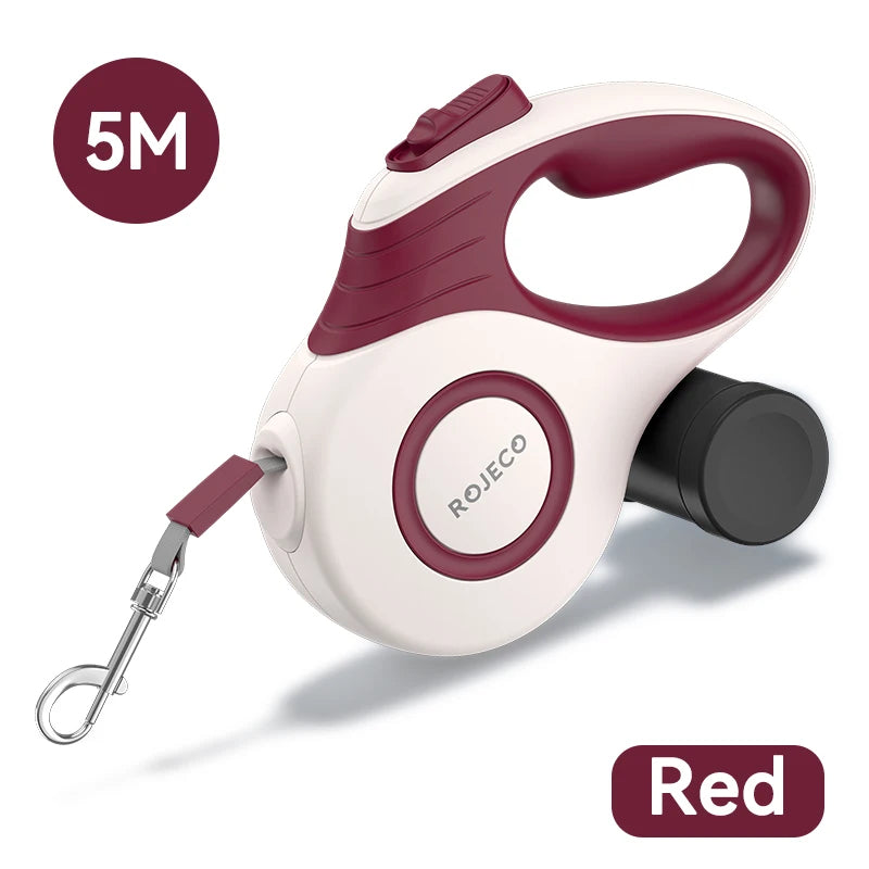 ROJECO Automatic Retractable Dog Leash – 3M/5M