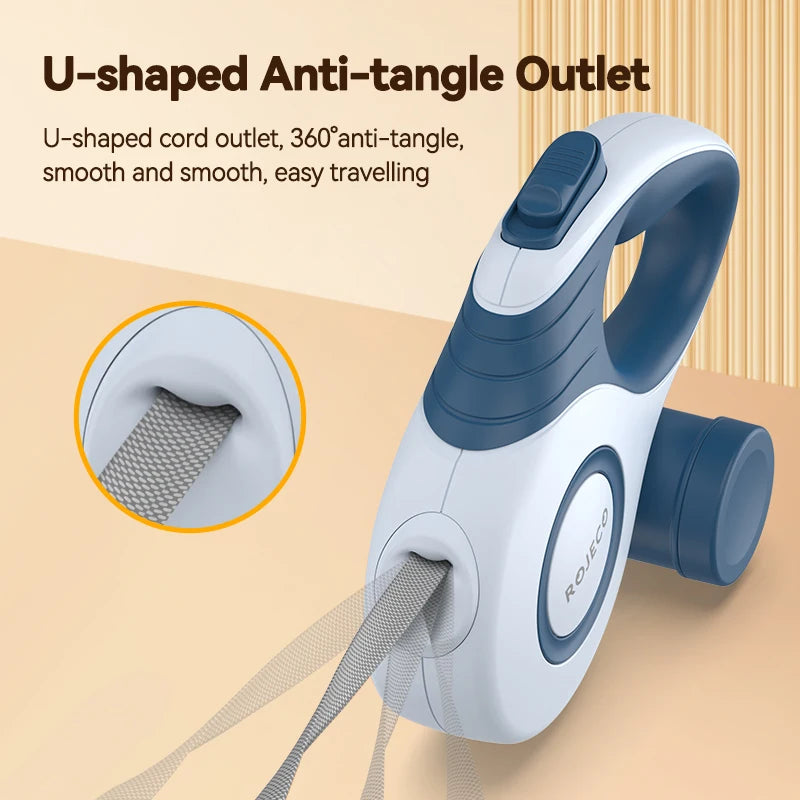 ROJECO Automatic Retractable Dog Leash – 3M/5M