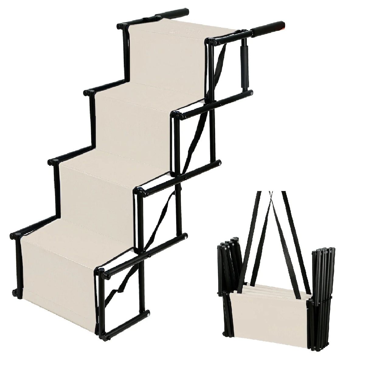 Foldable Dog Car Ramp & Staircase