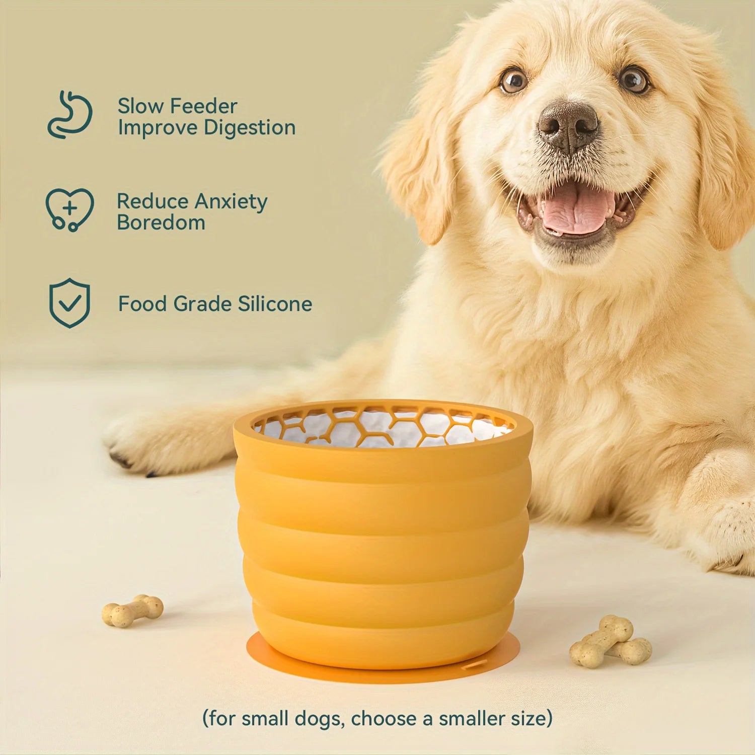 Silicone Slow Feeder Bowl