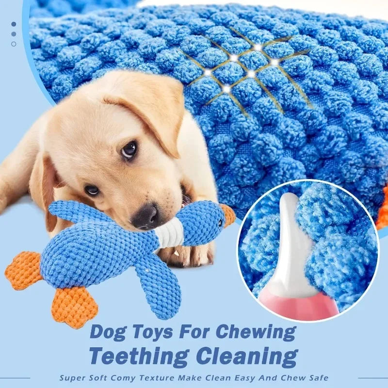 Plush Goose Dog Toy