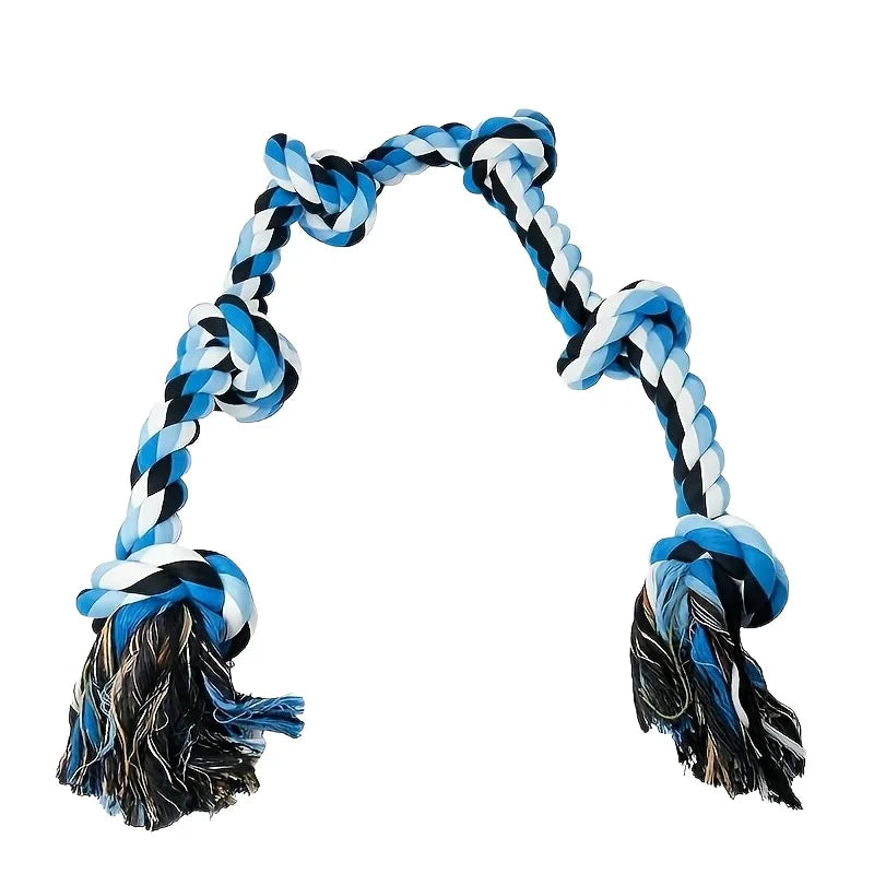 Heavy-Duty Dog Rope Chew Toy – Teeth Cleaning
