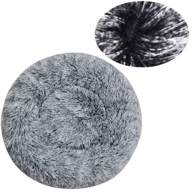 Super Soft Round Plush Dog Bed