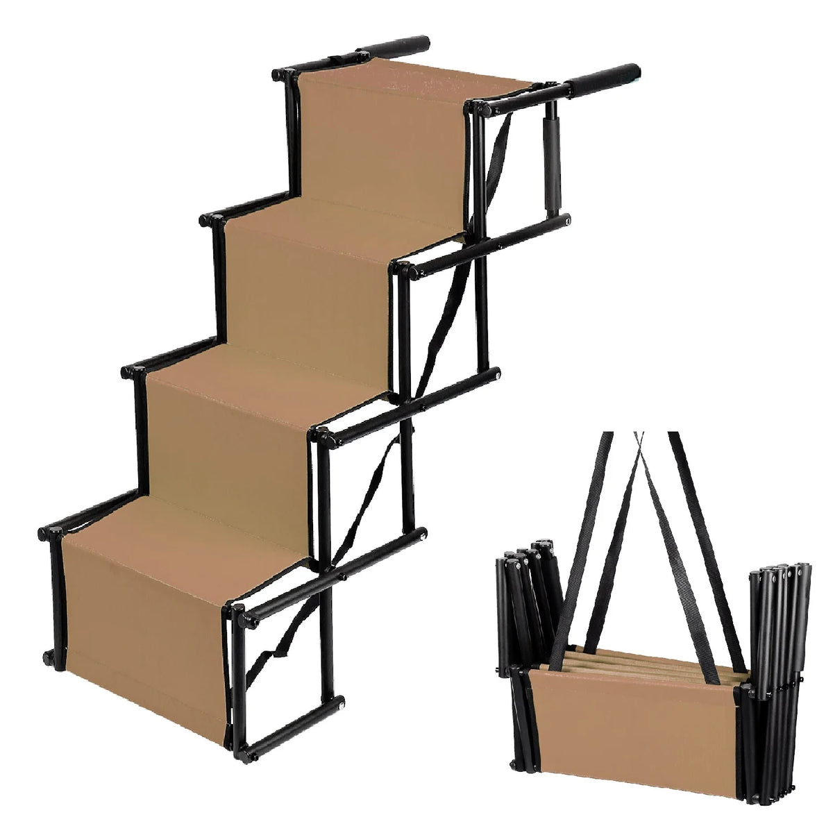 Foldable Dog Car Ramp & Staircase