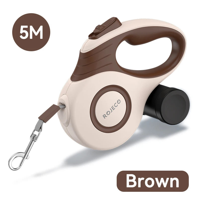 ROJECO Automatic Retractable Dog Leash – 3M/5M