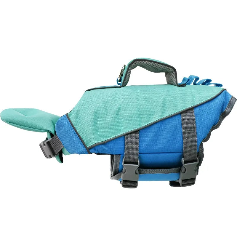 LETVIA Reflective Dog Life Jacket with Handle