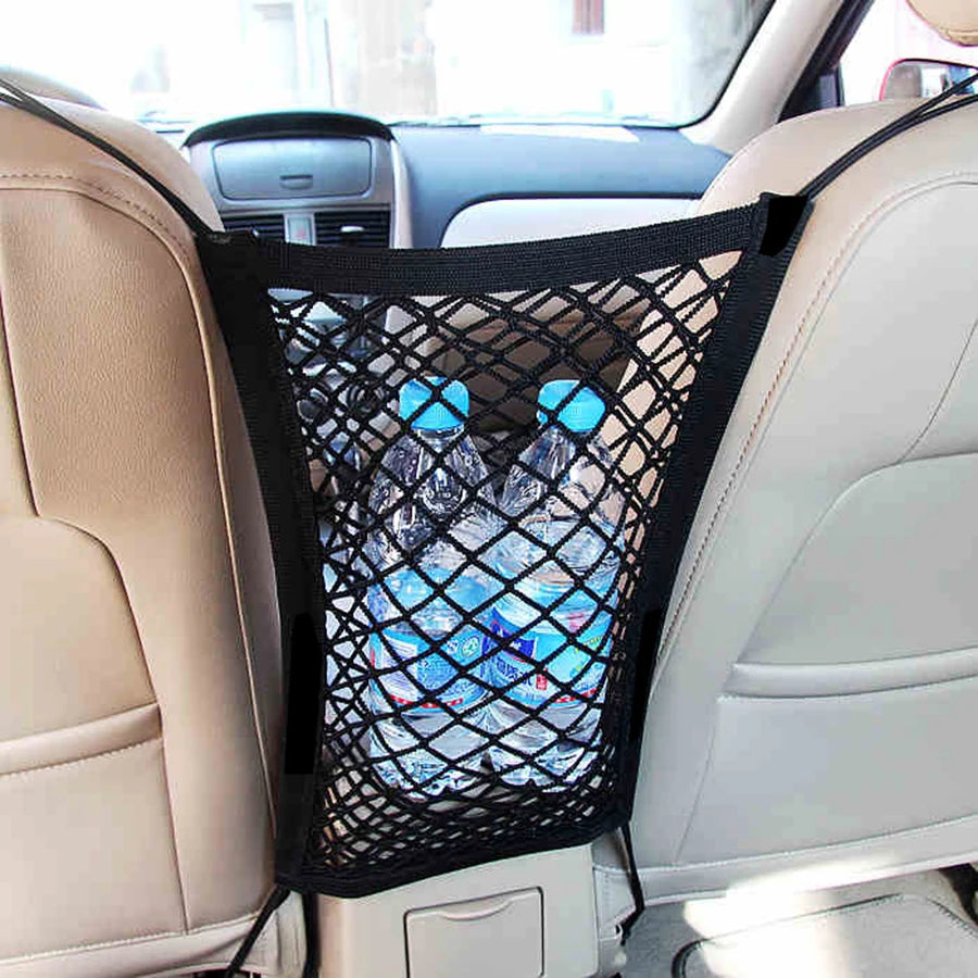 Pet Car Barrier with Storage Pocket