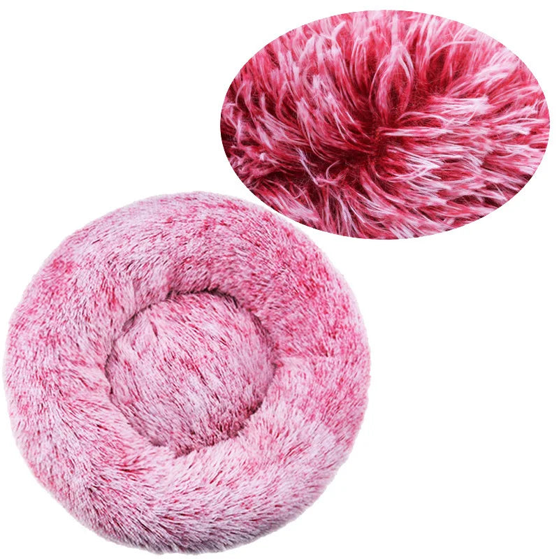 Super Soft Round Plush Dog Bed