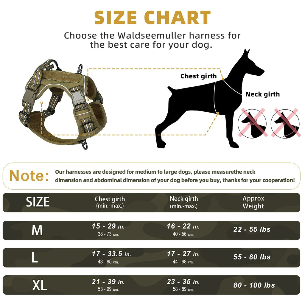 Tactical Dog Harness