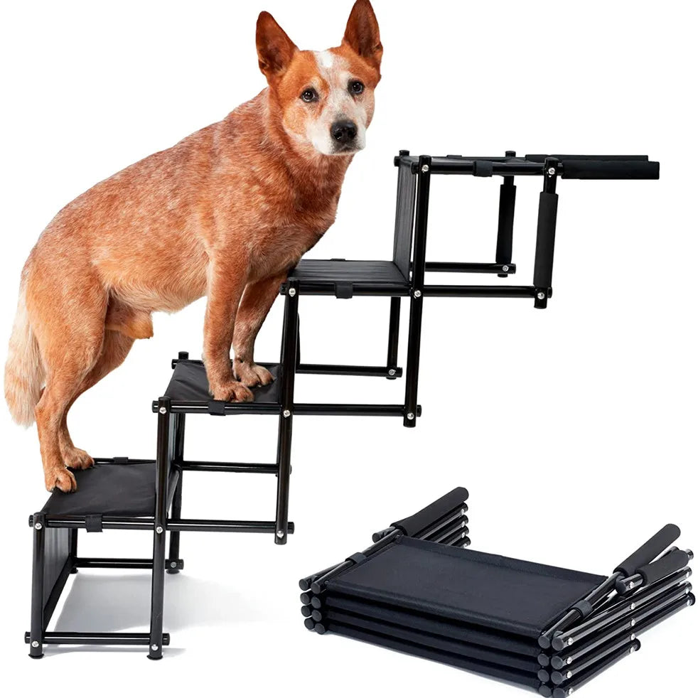 Foldable Dog Car Ramp & Staircase
